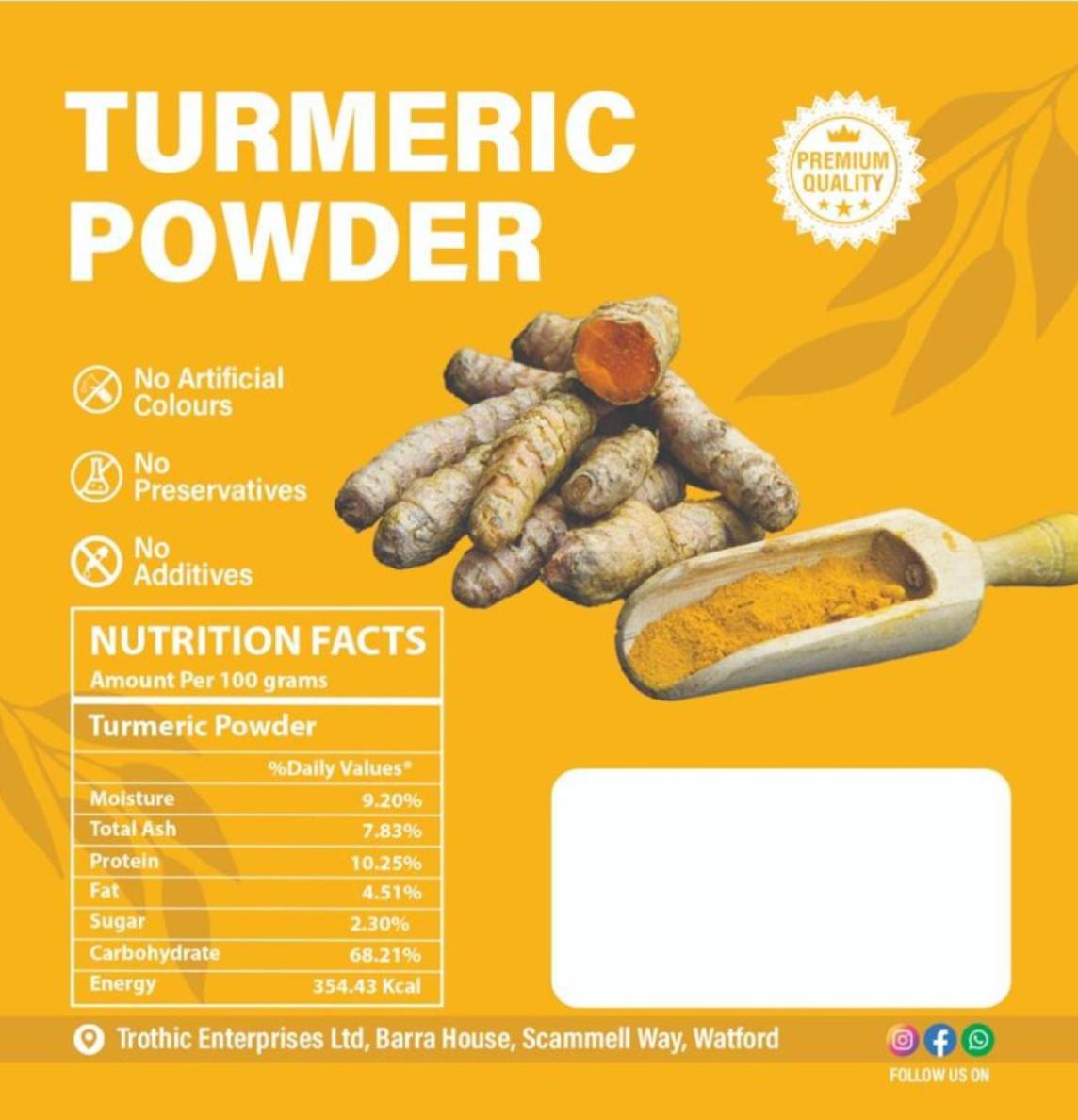 Turmeric Powder Trothic